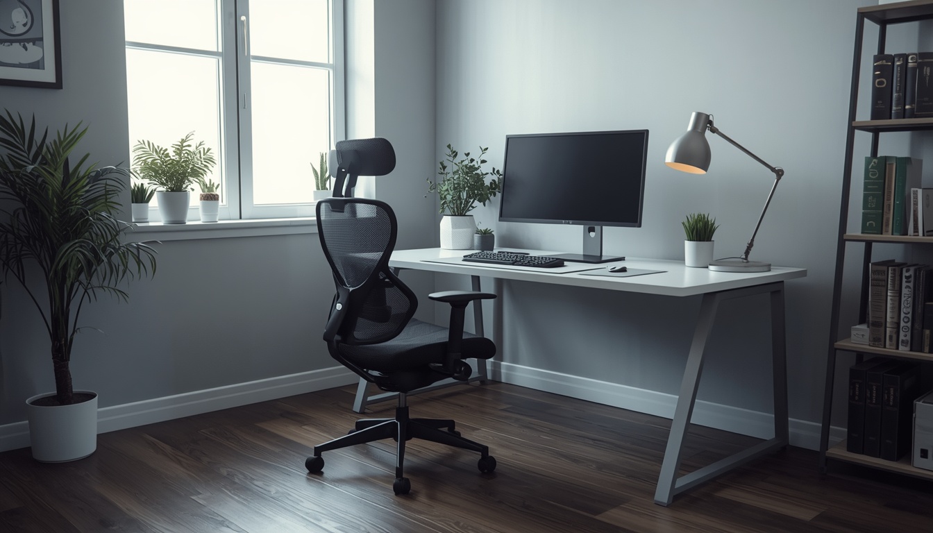 Ergonomic workspace setup recommended by Strainingearth wellness programs